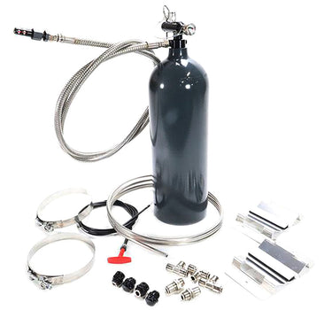 Lifeline 10 lbs. SFI 17.1 Mechanical + Dual Automatic fire suppression system with braided lines and pull cable